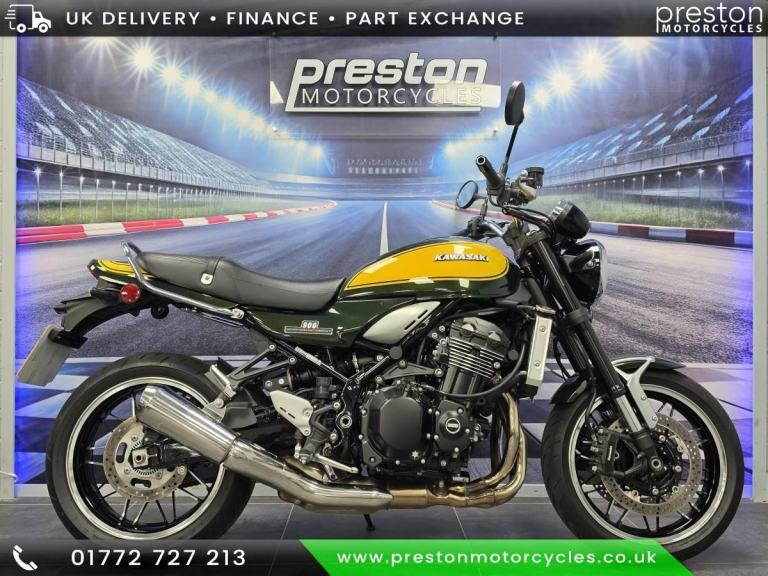 KAWASAKI Z900 RS YELLOW BALL