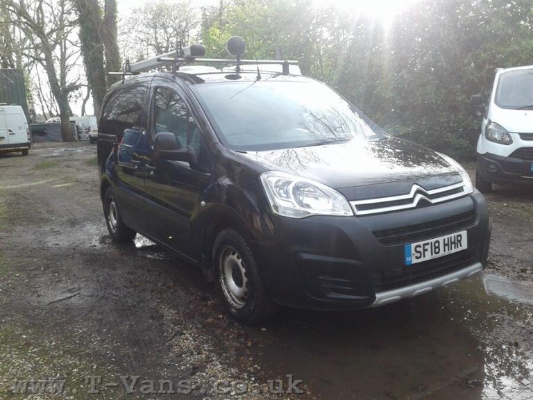 2018 Citroen Berlingo 1.6 BlueHDi 625Kg XTR+ 100ps PANEL VAN Diesel Manual