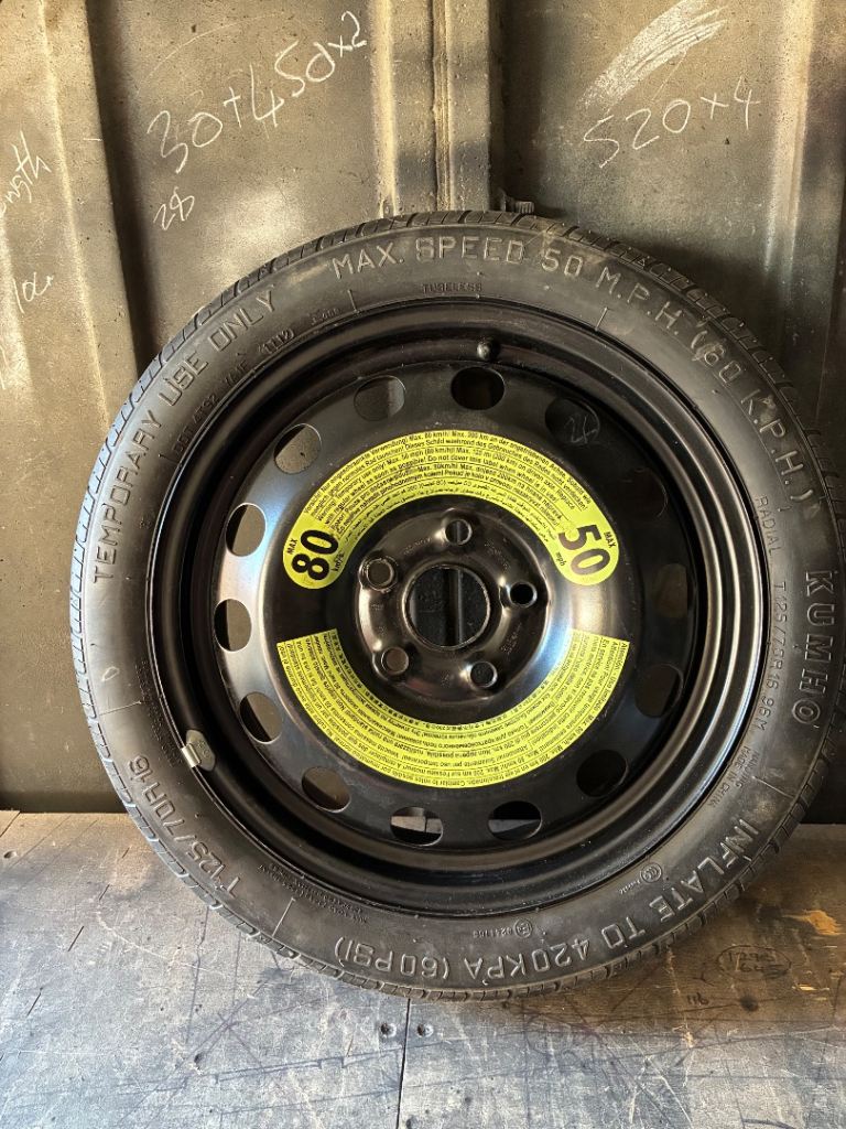 Space saver wheel 