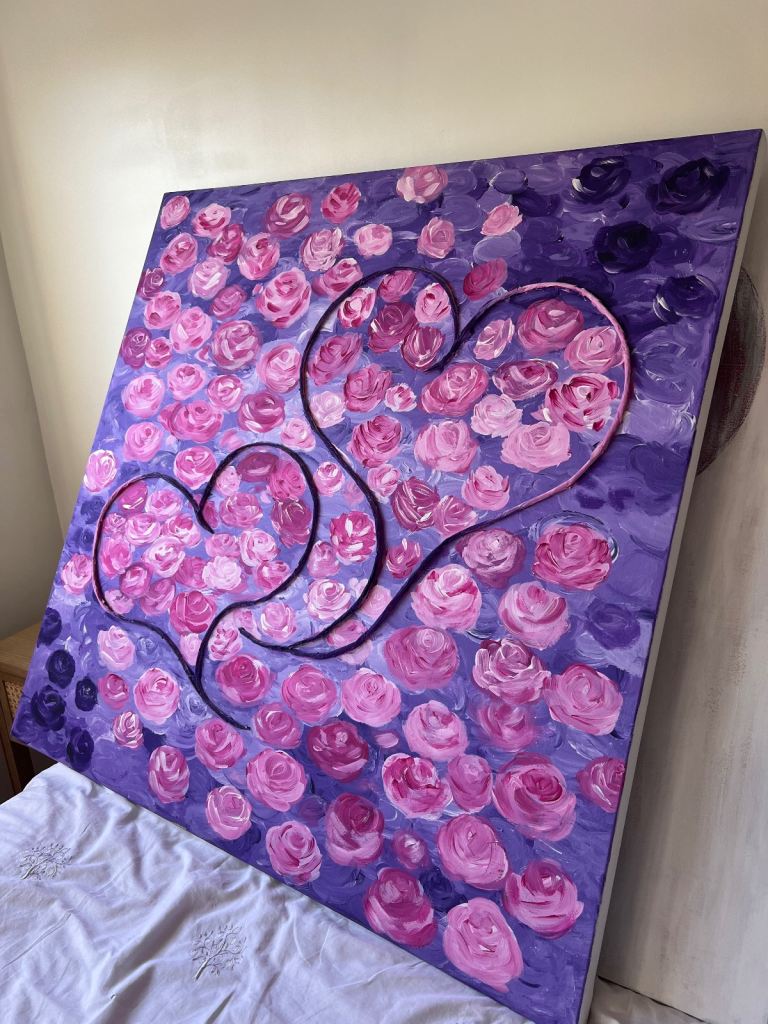 Original acrylic on canvas “Mama’s love”