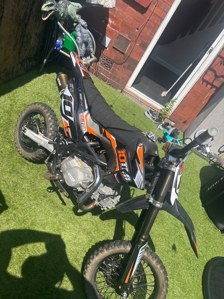 125 pit bike small wheel 