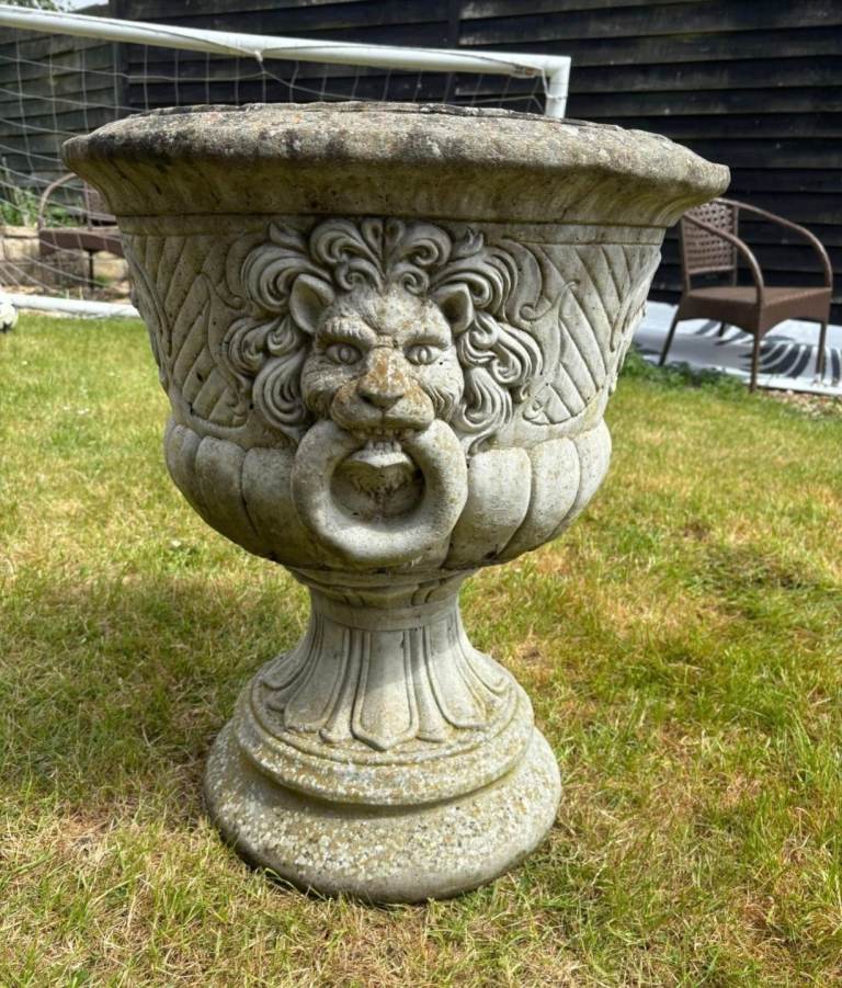 Concrete Urn Planter