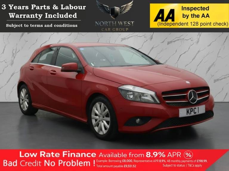 2014 Mercedes-Benz A-Class 1.5 A180 CDI ECO SE Hatchback 5dr Diesel Manual Euro 5 (s/s) (109 ps) ...
