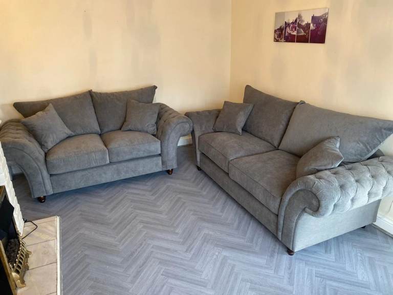 New Chesterfield 3+2 Sofa Set ¬ 3 seater & 2 Seater Set COD ¬ Modern Living Room Furniture