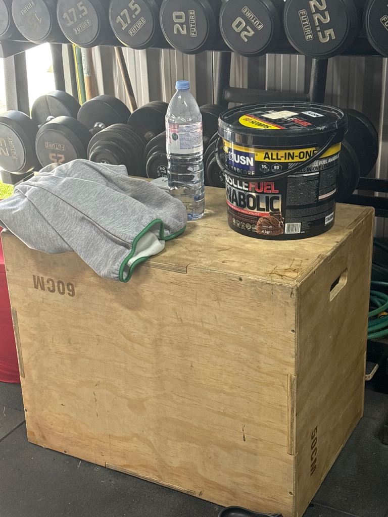 Plyometrics jump box