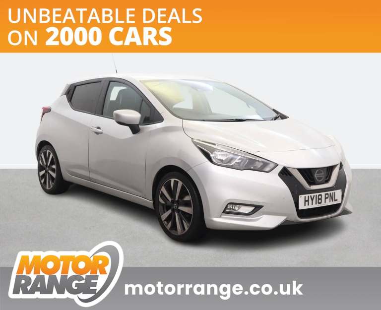 2018 Nissan Micra 0.9 IG-T Tekna 5dr HATCHBACK PETROL Manual
