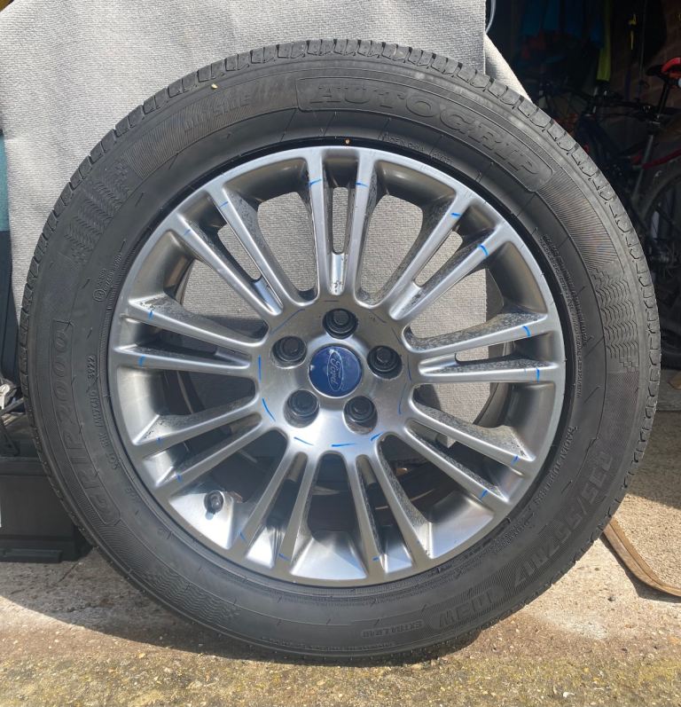 FORD KUGA ALLOY WHEEL & TYRE 235/55/R17 17'' 7.5J CJ5C1007F1B MK2 2014