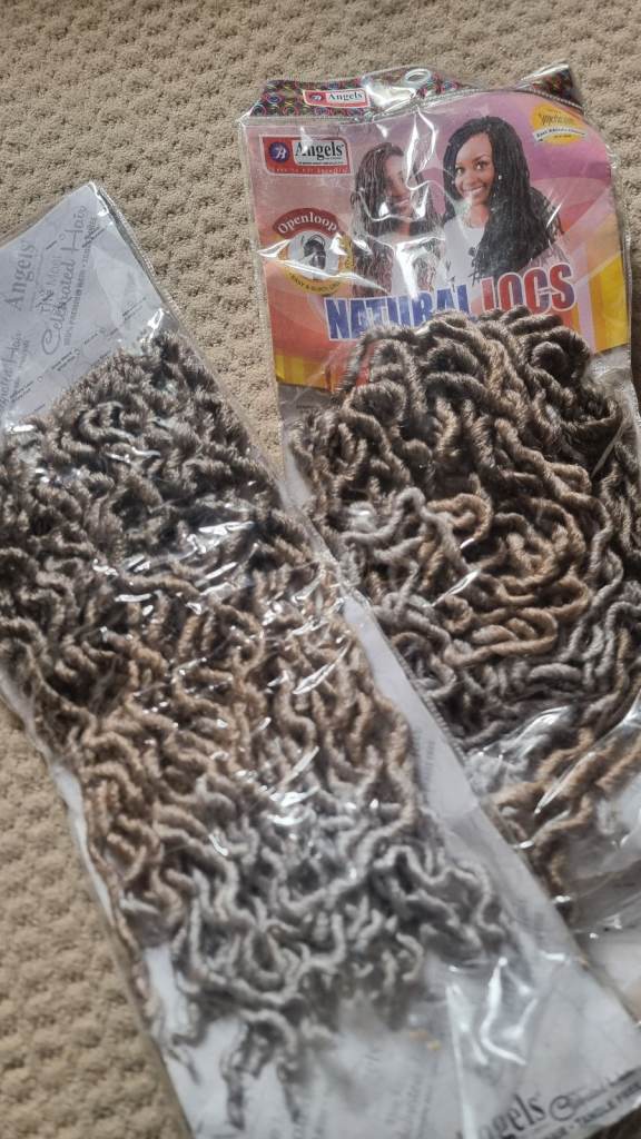 2 packs of natural tangle free hair packs