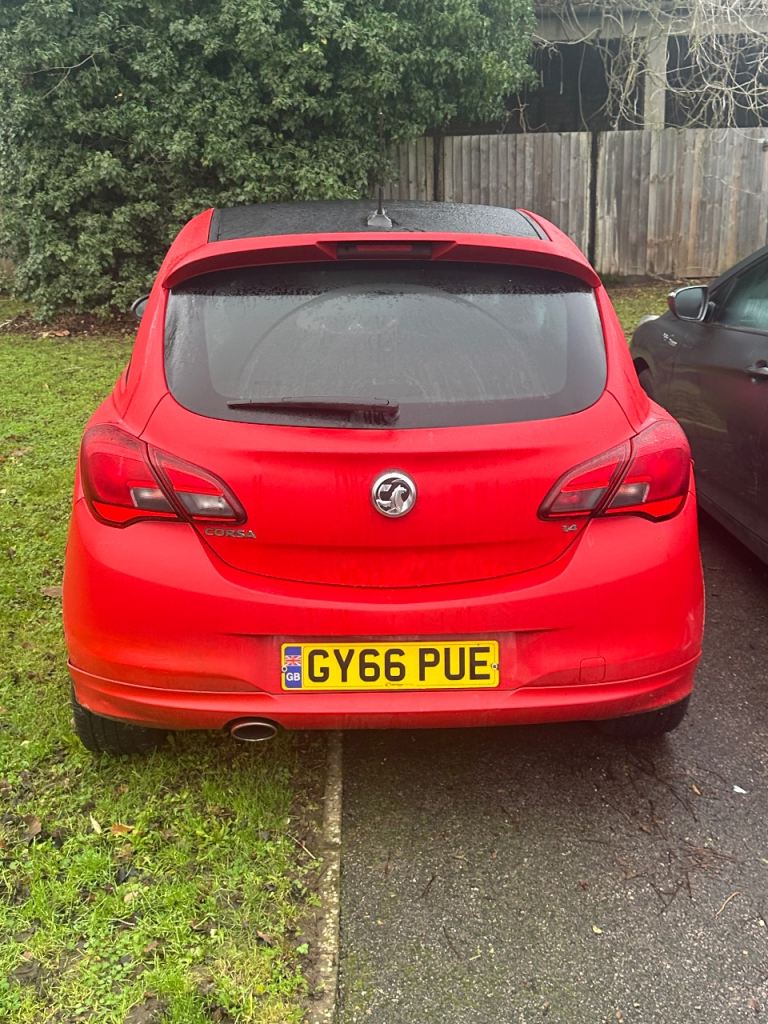 Vauxhall, CORSA, Hatchback, 2016, Manual, 1398 (cc), 3 doors