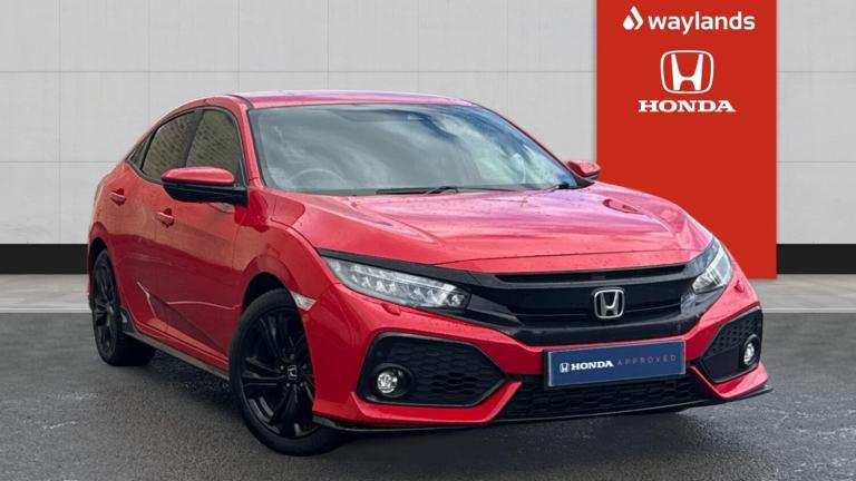 2019 Honda Civic HONDA CIVIC HATCHBACK 1.5 VTEC Turbo Sport 5dr Hatchback Petrol Automatic