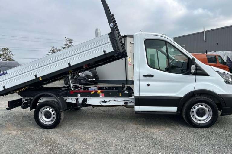 2025 Ford Transit 350 Leader L2 MWB Single Cab Tipper RWD 2.0 EcoBlue 165ps 1 Way DAP, FRONT  Tip...