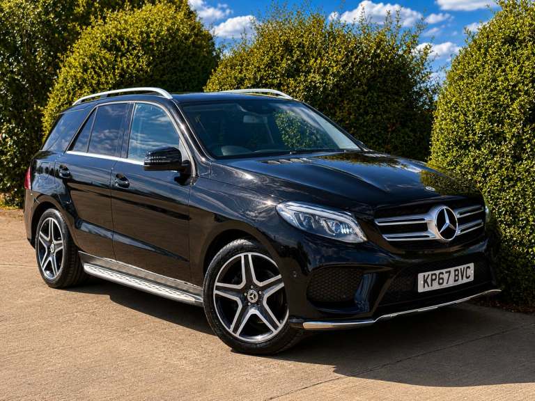 2017 67 MERCEDES BENZ GLE350d AMG LINE 3.0 V6 4MATIC 258BHP EURO 6 BLACK