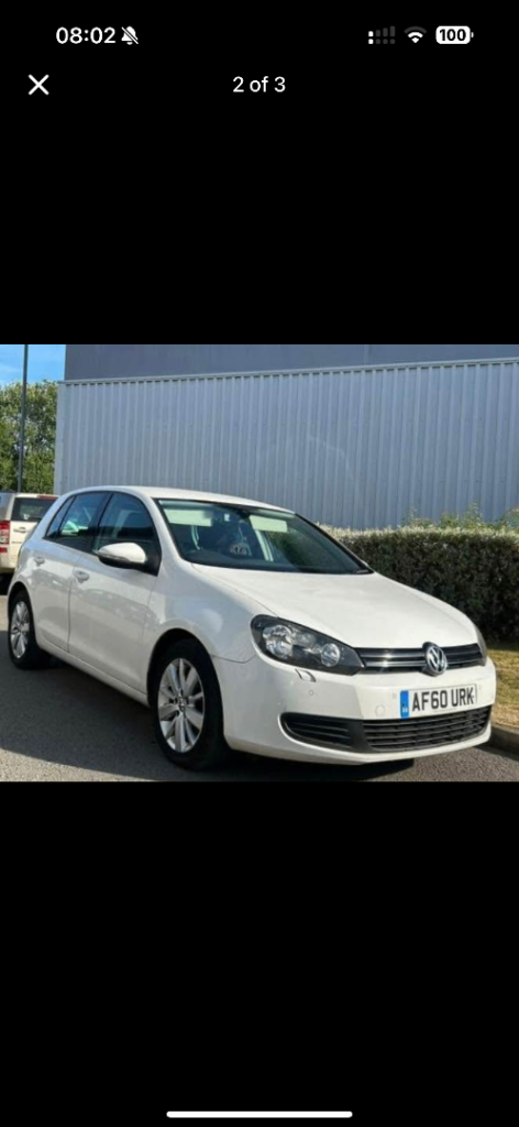 2011 Vw golf match for breaking 