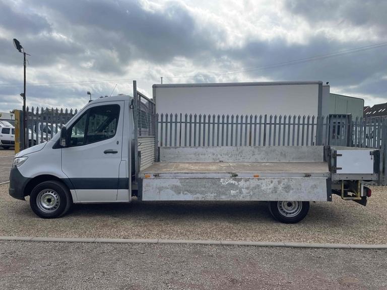 2020 Mercedes-Benz Sprinter 2.1 316 CDI L3 LWB 14FT DROPSIDE - WHITE Dropside Diesel Automatic