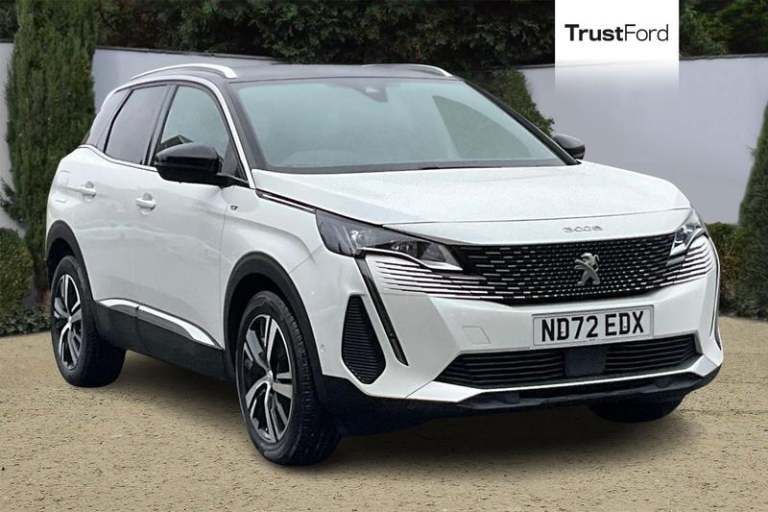 2022 Peugeot 3008 1.2 PureTech GT 5dr EAT8 - REVERSING CAMERA, CARPLAY, SAT NAV - TAKE ME HOM Est...