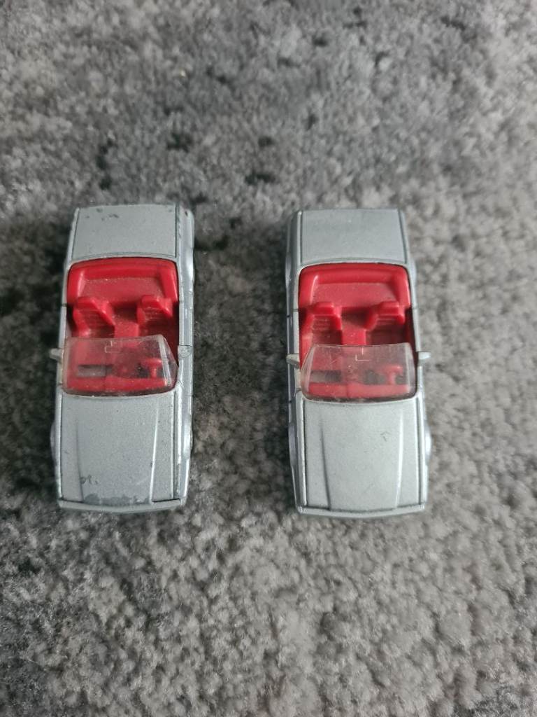 Pair of Matchbox Cadillac Allanté Diecast Cars