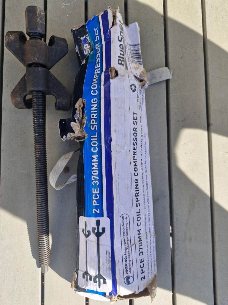 2 PCE 370MM COIL SPRING COMPRESSION SET