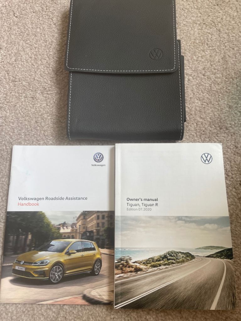 Volkswagen Tiguan R 2020 onwards  Owner's Manual & Roadside Assistance Handbook