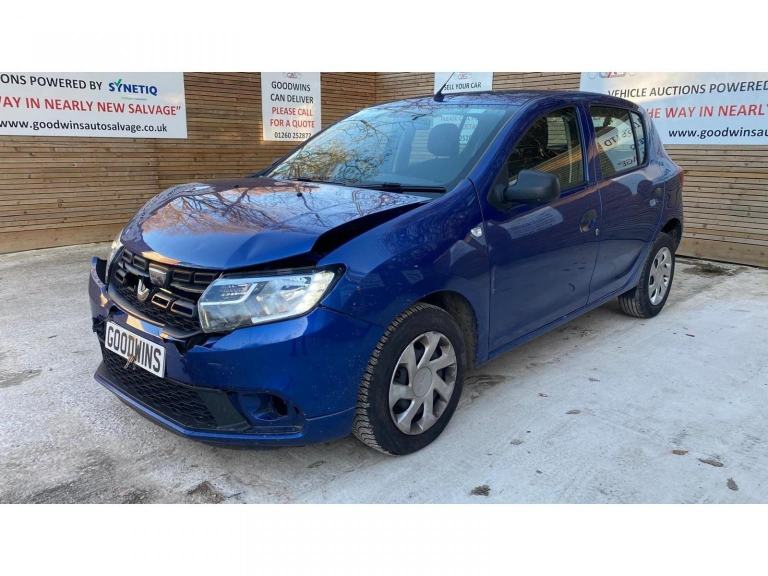 2020 70 DACIA SANDERO ESSENTIAL SCE 1.0 DAMAGED REPAIRABLE SALVAGE