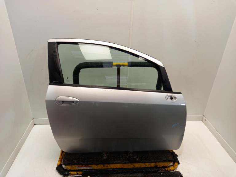 Fiat Punto Evo Right Front Door O/S 2010-2014 Grigio Audi 3 Door Hatchback