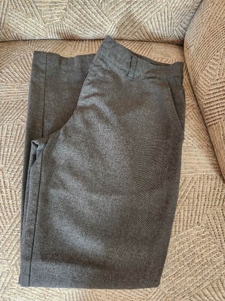 School trousers.