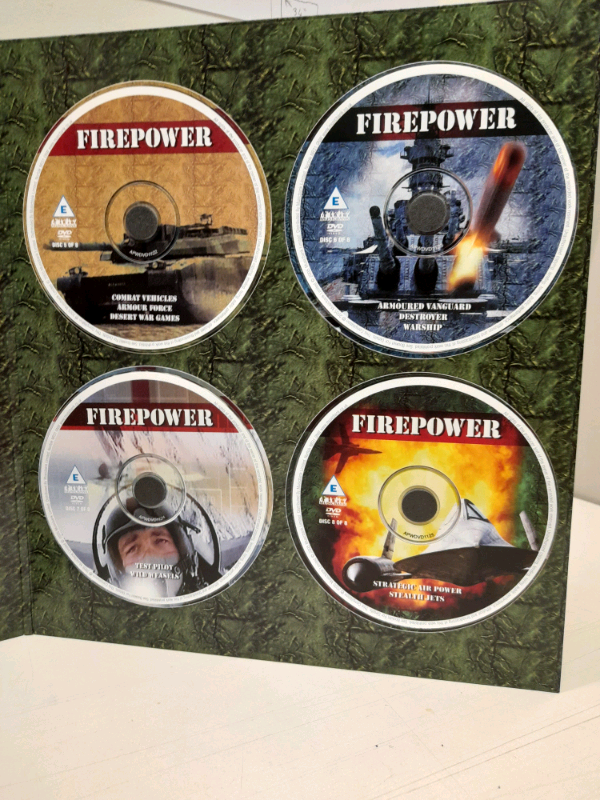 Firepower 8 Disc DVD set