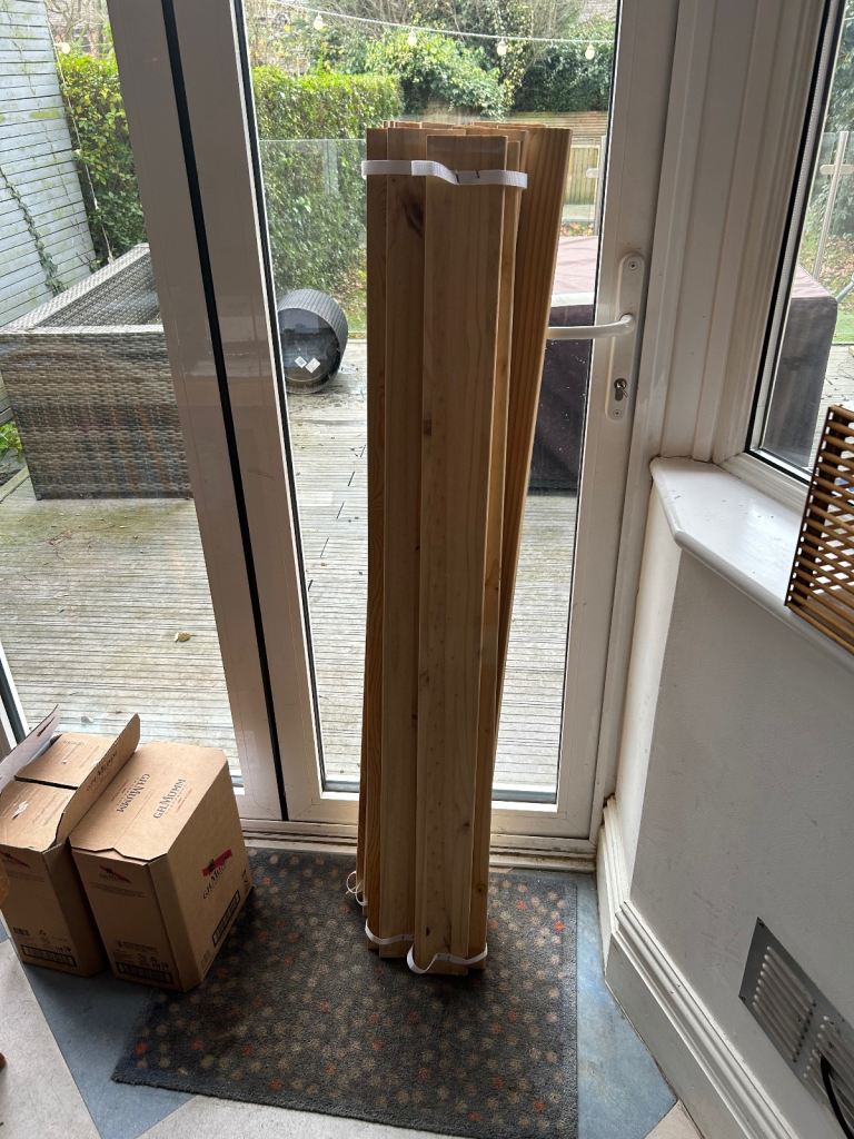 Double bed Wooden bed slats