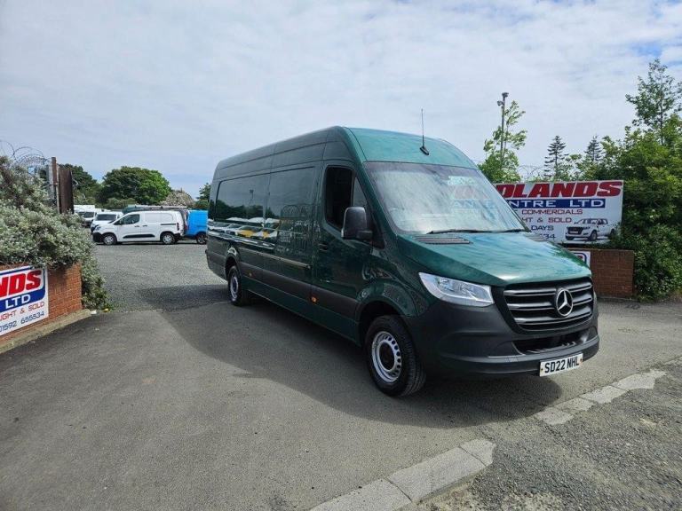 2022 ON 22 PLATE MERCEDES BENZ SPRINTER 315 CDI XLONG PROGRESSIVE 5 METER ULEZ 