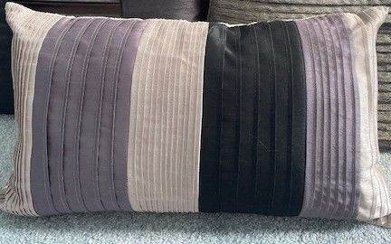 image for Black Grey & Cream Filled Cushions