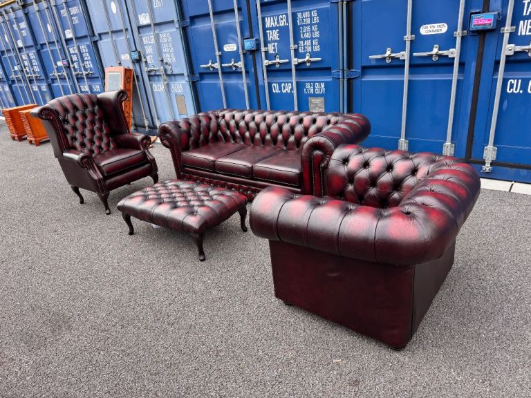 Chesterfield Thomas Lloyd Quality Suite RRP £3600 Possible Delivery 