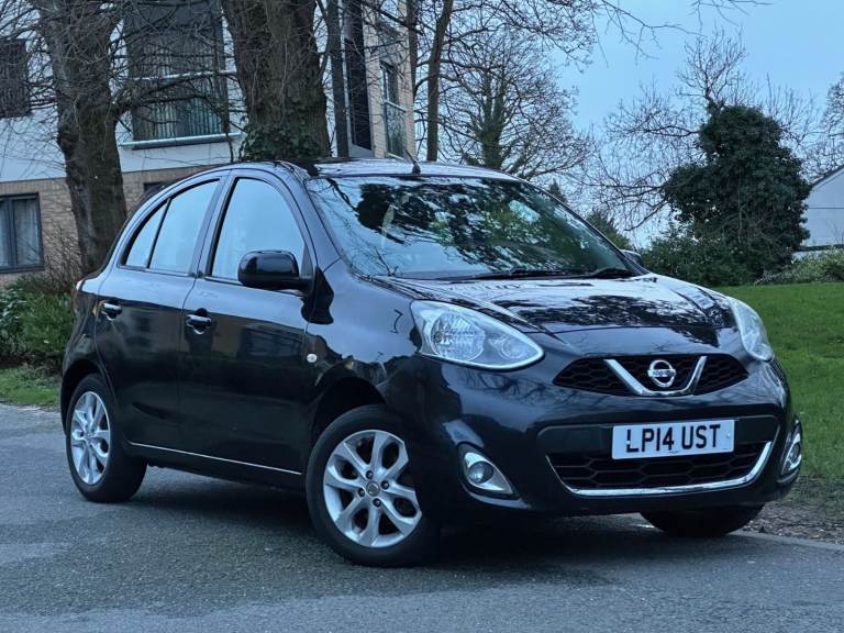 NISSAN MICRA 1.2 PETROL SUPER LOW MILEAGE 26,000 RED MANUAL 5DR LONG MOT HISTORY 2014 £35 ROAD TAX