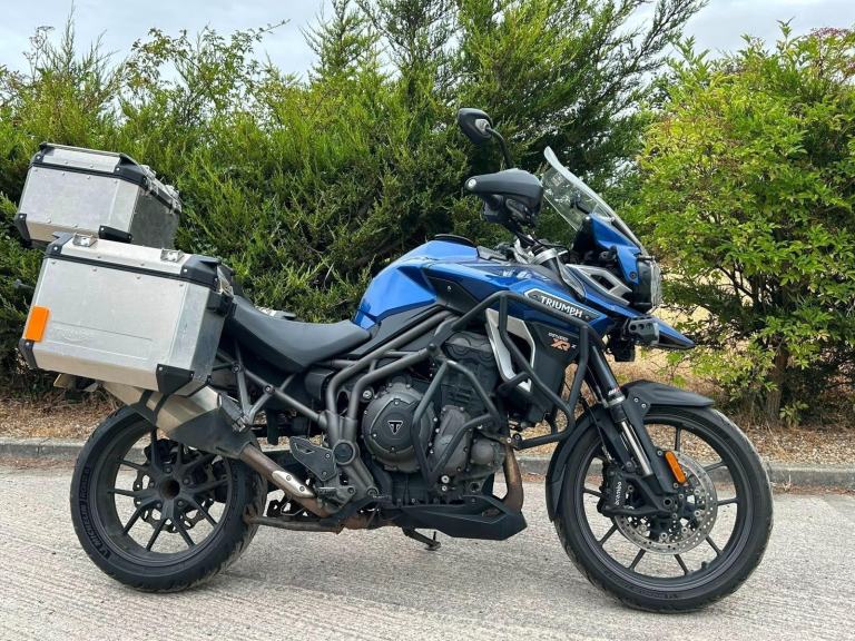 2018 67 Triumph Explorer 1215 Xrx Adventure Tourer Euro 4 Luggage 22k Miles