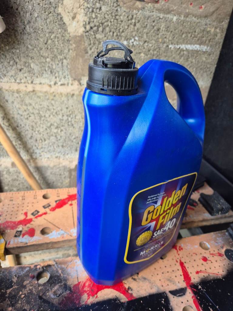 Engine oil SAE40W mineral oil