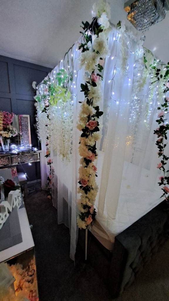 Bedroom decorations for wedding+extra deco