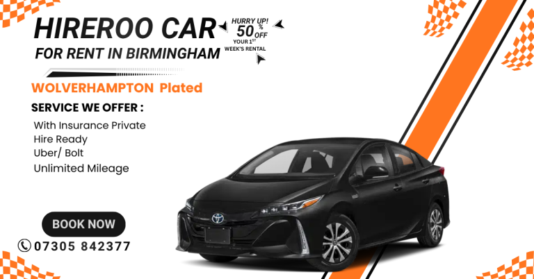 Wolverhampton - Birmingham City Private Hire Cars - Taxi rental - Uber Cars - Cab Hire - Taxi Hire