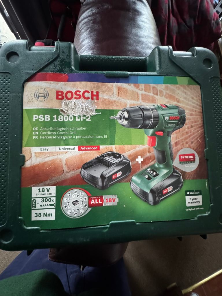 Bosch 18 volt drill 