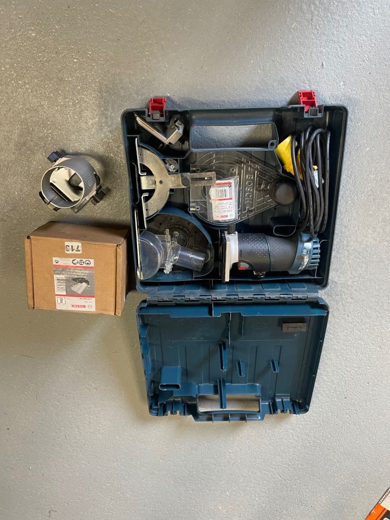 BOSCH GKF600 600W 1/4" ELECTRIC PALM ROUTER 110v