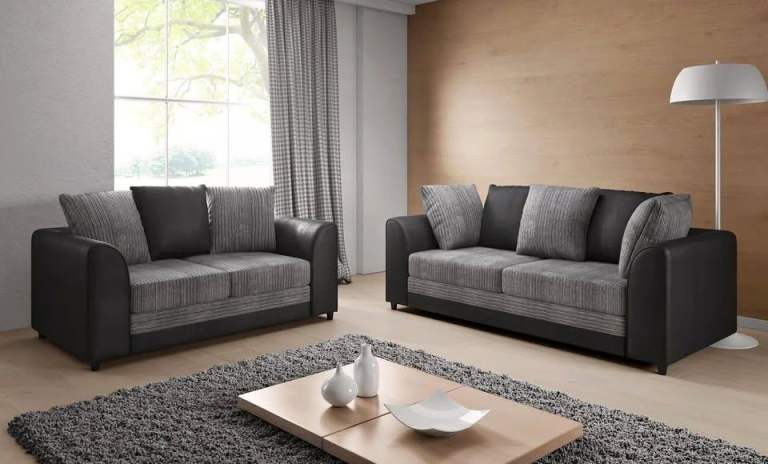 Modern Living: Dylan Fabric Sofa Available in Corner or 3+2 Seater On Sale 🔥Massive Discounts