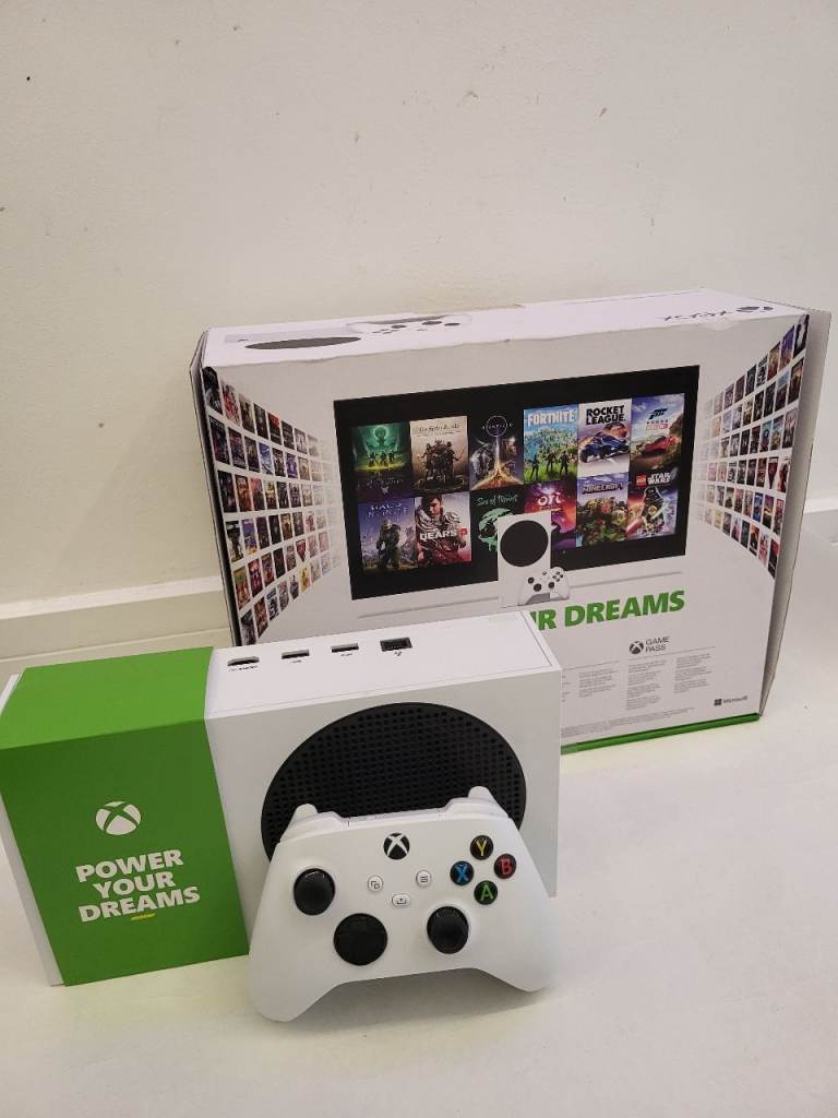 Xbox series s with box 