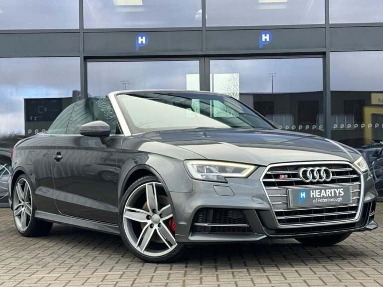 2017 Audi S3 2.0 TFSI Cabriolet 2dr Petrol S Tronic quattro Euro 6 (s/s) (310 ps) SUPER  CONVERTI...