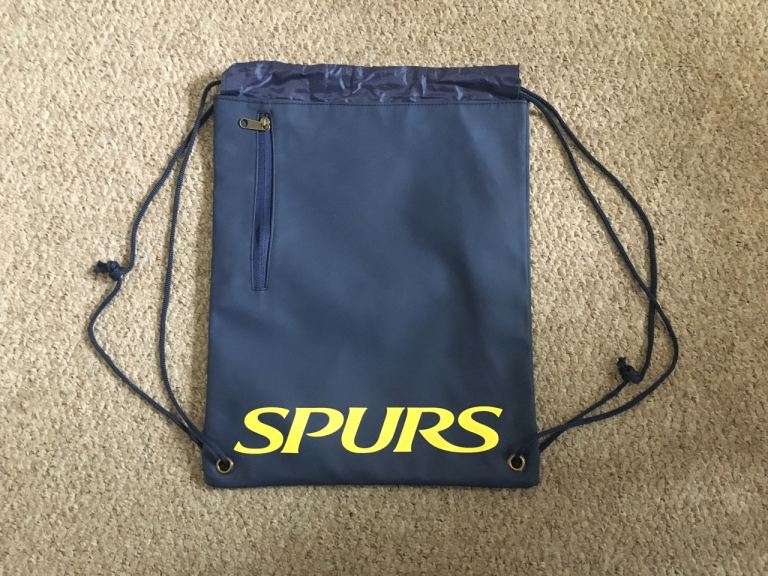 Spurs - Navy Drawstring Bag