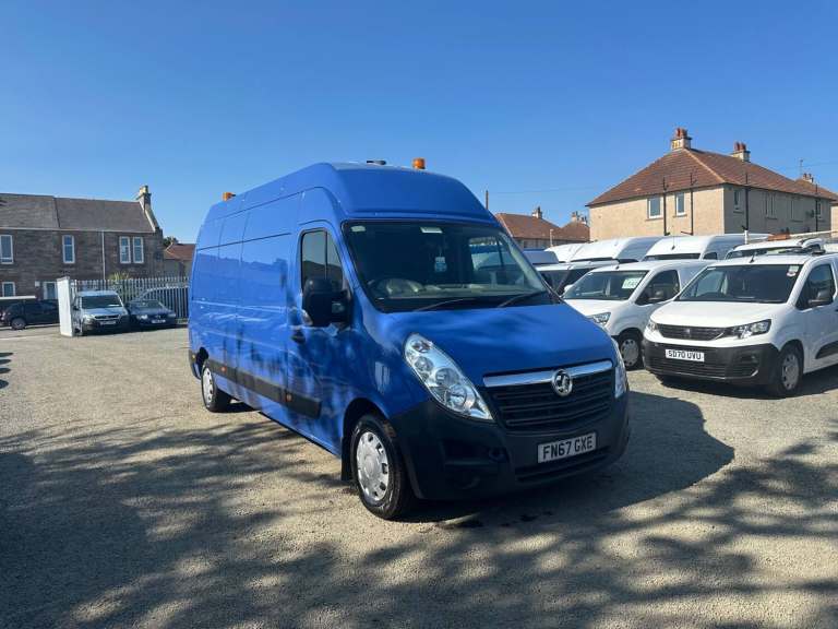 2017 Vauxhall Movano 2.3 CDTi BiTurbo H3 Van 145ps 145 BLUEINJECTION MWB EURO 6 PANEL VAN Diesel ...