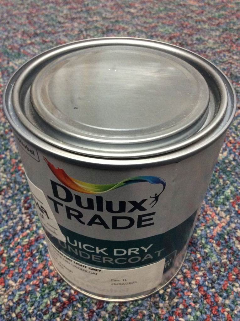 Dulux Quick Dry Undercoat (Light Grey) 1l. #60769 £8