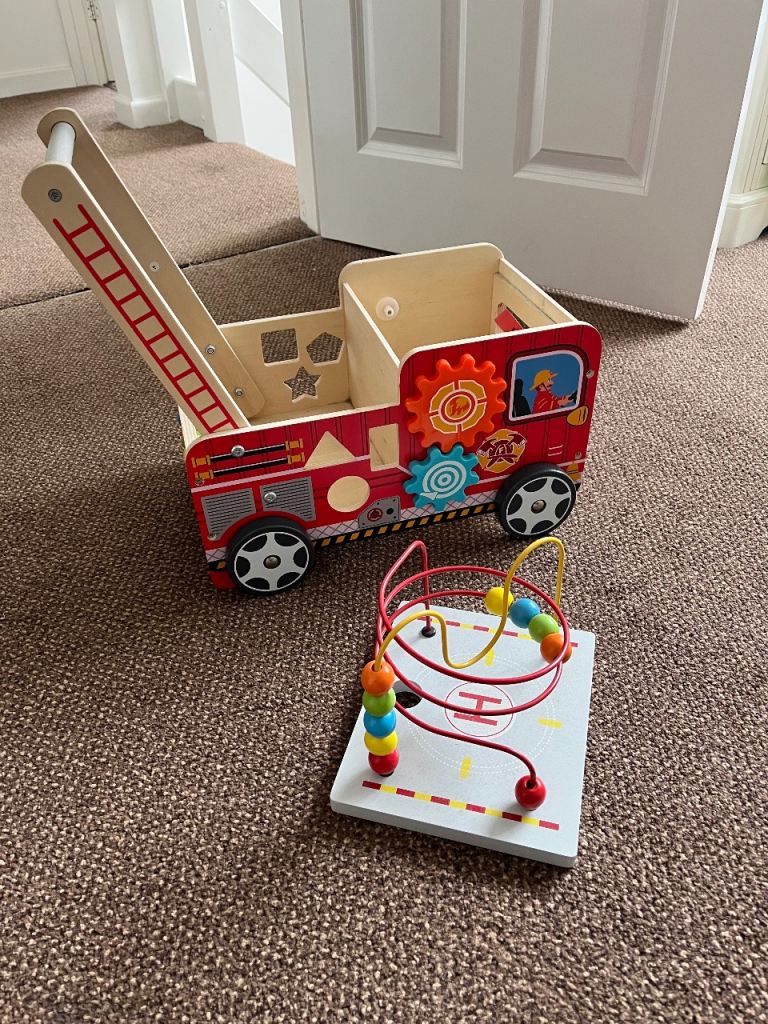 Baby Walker fire engine 