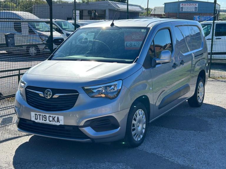 2019 Vauxhall Combo 1.6 Turbo D 2300 Sportive L2 H1 Euro 6 (s/s) 4dr PANEL VAN Diesel Manual