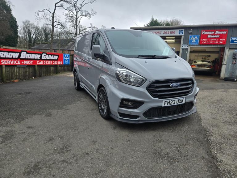 2023 Ford Transit Custom 2.0 EcoBlue 170ps Low Roof MS-RT m sport Van Auto PANEL VAN Diesel Autom...