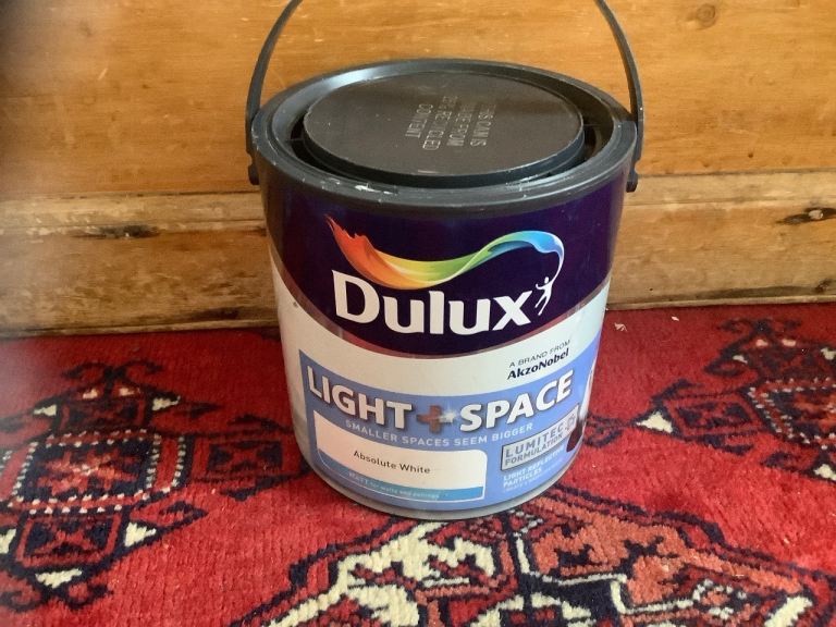 🆕 DULUX LIGHT & SPACE MATT EMULSION PAINT 🎨 ABSOLUTE WHITE