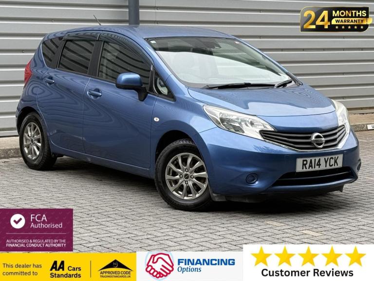 2014 Nissan Note 1.2 DIG-S Acenta Premium Hatchback 5dr Petrol CVT Euro 5 (s/s) (98 ps) Hatchback...