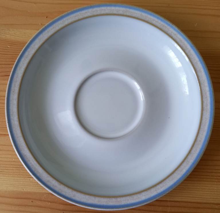 Denby Fine Stoneware Coloroll Tasmin Saucer x 1