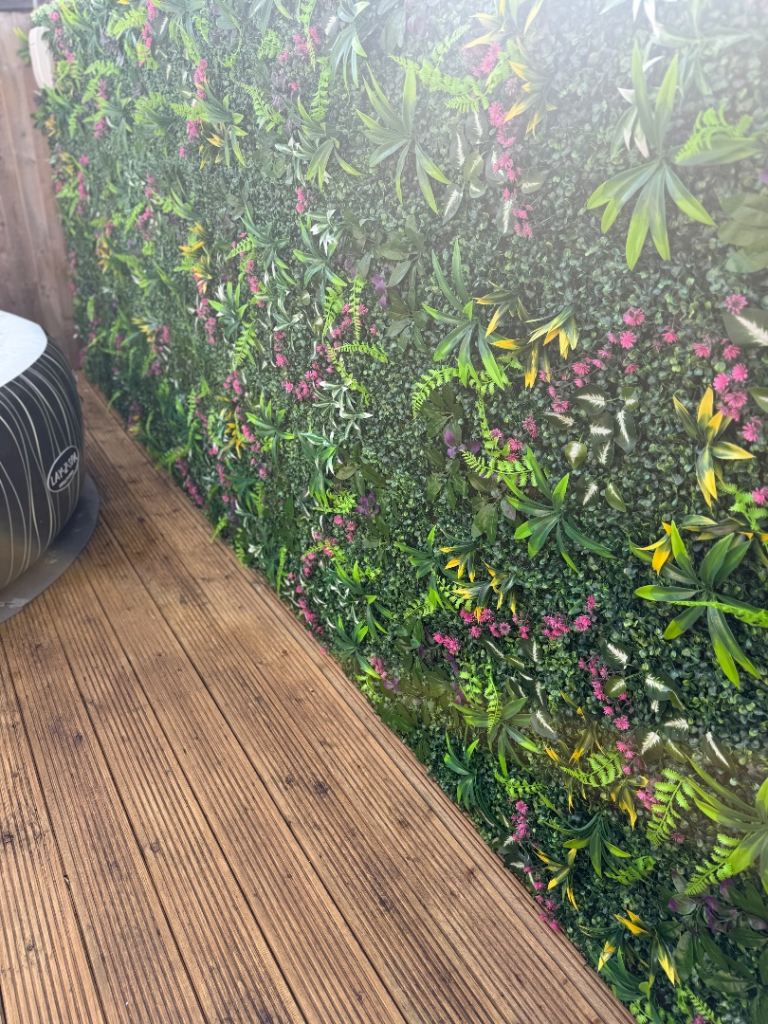 Artificial Living Wall Panels 500x1000mm – Garden / Fence / Indoor Feature Wall